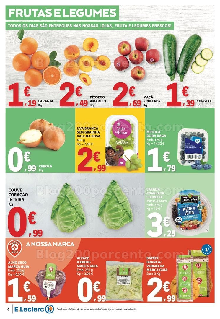Antevisão Folheto E-LECLERC Promoções de 16 a 22 julho